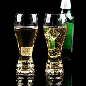 Bicchieri da vino crytal fatti a mano senza piombo da 400 ml di alta qualità per matrimoni o feste / amanti Fashion Crystal Glass Boccali di birra rossa Cup