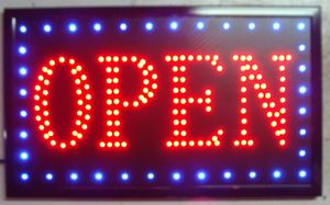 Ultra Bright LED Neon Sign OPEN Animated LED OPEN Neon Signs Led neon sign billboard size 55*33cm
