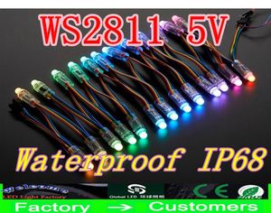Newest ! Advertising Decoration 12mm WS2811 Full Color Pixel LED Module Light Waterproof IP68 DC5V