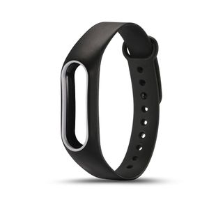 カラフルなシリコーンの手首のストラップブレスレットの二重色の取り替え時計バンドのためのオリジナルのMiband 2 Xiaomi Mi Band 2リストバンド