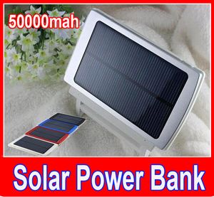 Novo 50000 mah Carregador Solar e Bateria 50000 mAh Painel Solar Dual Portas De Carregamento portátil banco de potência para Todos O Telefone Celular mesa PC MP3