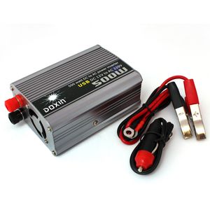 500W 1000W 1200W Watt DC 12V to AC 220V Car USB Mobile Power Inverter Converter Charger Voltage Transformer Adapter