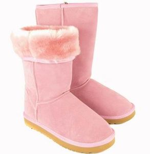 Darmowa Wysyłka 2019 Wysokiej Jakości Wgg Kobiet Klasyczne Wysokie Buty Damskie Buty Winter Boots Skóra US Rozmiar EUR36-43