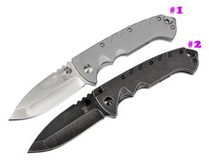 Högkvalitativ Voltron Survival Tactical Folding Kniv 8Cr13 Drop Point Blad Stålhandtag Utomhus Camping Vandring Räddning Knivar