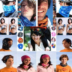 Outdoor Sports Bandanas Cycling Bicycle Riding Variety Turban Magic Headband Veil Multi Head Scarfs Scarves 144 styles Bandanas 0061