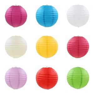 Mid Autumn Festival Paper Lanterns For Wedding Birthday Festival Party Decoration Lantern Chinese Style Many Colors pt8 C RZ