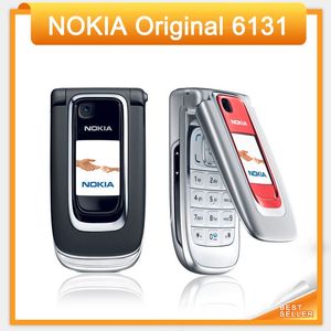 원래 노키아 6131 휴대 전화 블루투스 터치 스크린 GSM 단장 한 전화