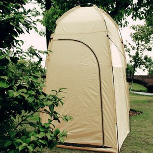 Bärbar Utomhusdusch Tält Toalett Tält Bad Byte Montering Rum Strand Privacy Shelter Travel Camping Tält