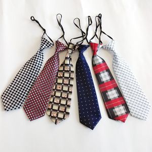 Zipper krawat leniwy człowiek krawat neck 17 kolory krawat do dziecięcych krawat świąteczny Darmowy Fedex TNT