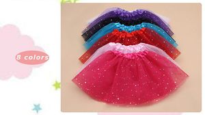 새로 도착한 반짝이 발레 투투 스커트 여자 Bling Sequins 투투 스커트 공주 Dressup paillette 스커트 Tulle Dancewear 도매