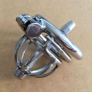 Dispositivi di castità Sexy MonaLisa Nuovo design della serratura 25mm Cintura di castità maschile sexy in acciaio inossidabile con anello spinato tubo # R47