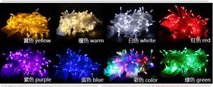 200 LED 20M String Fairy Lights Christmas Xmas 64ft Garland decoration Wedding party Decoration Colourful 9 color optional