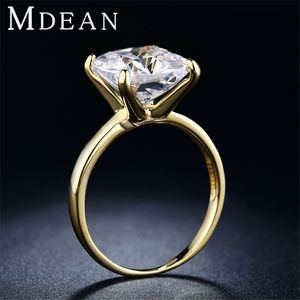 18KGP Gold gefüllte Ringe für Frauen Bieten Diamant Nachahmung Verlobung Vintage Schmuck Ehering Bijoux Zubehör KR011