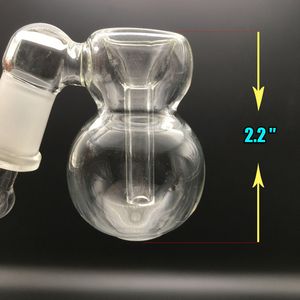 10 mm 14 mm 18 mm Catcher Catcher z Bubbler i Calabash żeńskie męskie łapacze popiołu Perc 14,4 mm 18,8 mm Recycler Glass Bong