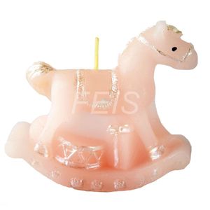 FEIS оптом лошадь Свеча Творческий Дом украшения день рождения Новорожденный Ребенок день рождения поставляет бездымные свечи вечеринки на Распродаже