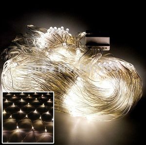 6m * 4m Duże światła netto 678 LED Świąteczne Świąteczne Światła Świąteczne Lampy Flash Festival Christmas Lights