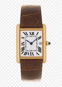 ファッションメンズレディース腕時計ゴールドケースホワイトダイヤル腕時計クォーツ時計日付 027 送料無料