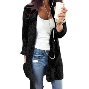 Moda- Personalidade Pocket Pocket Women Cardigan Popularidade juvenil