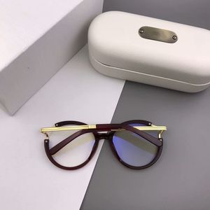 Wholesale- Rahmen Brillen für Männer Frauen Myopie Marke Designer Brillen Rahmen klare Linse mit Koffern