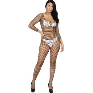 Transparente Netzstrümpfe für Damen, erotische Strumpfhosen mit offenem Schritt, ultradünne transparente Netz-Bodystockings, sexy Dessous für Damen