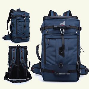 Duży Wielofunkcyjny Plecak Travel Latop Torba Plecak 50l Turystyka Camping SchoolBag Wodoodporna 17-calowa Satchel Laptop