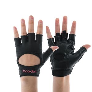 Kvinnor Fitness Gloves Gym Weightlifting Cykling Yoga Bodybuilding Training Kvinnor Andas Nöjd Half Finger Handskar Partihandel