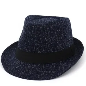 Varumärke england män kvinnor fedoras topp jazz hatt vår sommar höst bowler hattar cap klassisk cowboy hatt