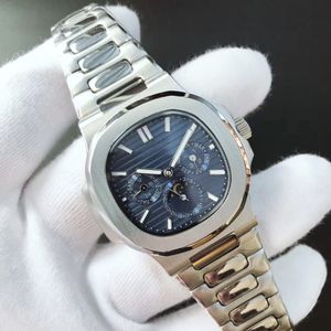 Wholesale alloy auto for sale - Group buy 4 Colors High Quality Watches Mechanical Automatic Men Watch Moon Phase H Stainless Steel All Functions Work mm