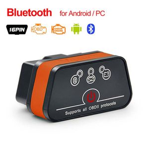 Bluetooth OBD2 Diagnostiskt verktyg och skanner ELM327 V2.1 OBD 2 Mini WiFi Adapter Android / IOS / PC-kodläsare Skanna