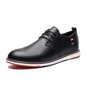 Sapatos de couro elegante homens italiano moda senhores escritório flats vestido de trabalho calçado masculino inverno oxford business shoes for men