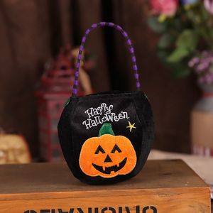 Halloween Party Dekoration Süßigkeiten Tasche Schädel Kürbis Handtasche Halloween Einkaufstasche Kinder Geschenk Tasche Organizer Taschen Stoff Beutel