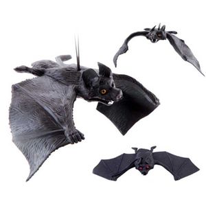 Halloween Emulation Bat Pendant Decoration Hanging Bats Haunted House Bar Party Supplier Home Garden Tree Decor Funny Toys