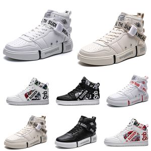 2020 YENİ Olmayan Marka Kadın Erkek Moda Tasarımcısı Ayakkabı Siyah Beyaz Çok Renkler Rahat Nefes Erkek Eğitmen Spor Sneakers Stil 16