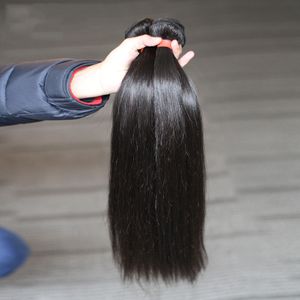 BeautystarQualidade Glamamorosa Cruno Cruno Cabelo Índico Reto Hétero Malaysian Human Human Bundles 100% Cutícula Alinhada Weave WeT