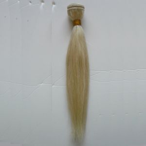 Straight Brasilian Hair Weave Bundlar 1pcs Remy Mänskliga hårbuntar 8 