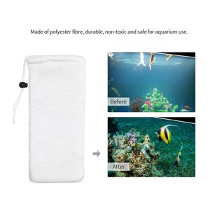 Magic Aquarium Filter Bag Pad Reusable Filtering Biochemical Biological Filtration Clean for Fresh Water Saltwater Fish Tank Aquaculture