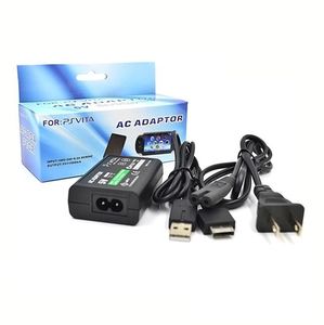 US Plug Home Wall Charger Power Supply AC Adapter USB Data Sync Charging Cable Cord For Sony Psvita PS Vita PSV 1000