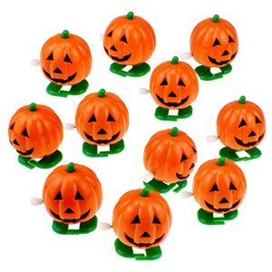 Forniture di Halloween Zucca a orologeria Giocattoli a carica per bambini Zucche da passeggio Regali per feste per bambini