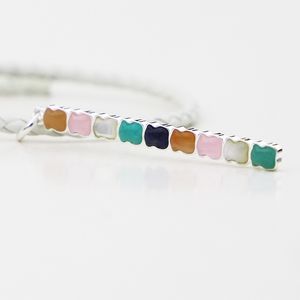 Hurtownia - Nowa Moda Hiszpania Niedźwiedź Biżuteria Róża Złote Niedźwiedź Naszyjnik Penant Mini Kolor Wisiorek W Srebrze z Gemstones C915434500