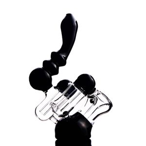 Tubo de vidro espesso Bubbler fumando tubos de vidro Dab Tobacco Tubo de queimador de óleo de vidro cozido