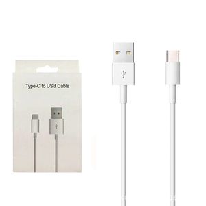 Usb Cable Type C Fast Charging Line For Samsung S20 Huawei Phone 2A Quick Charging Cable With Packing box