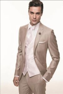 Custom Made tuxedos groom men suits wedding suits tuxedo costumes de smoking pour hommes (Jacket+Pants+Tie+Vest) B24