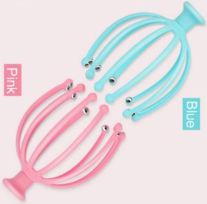 Elitzia ETHSF13 Manual 12-Claws Head Massager Octopus Shaped Hair Scalp Massage Tools Two Colors Optional