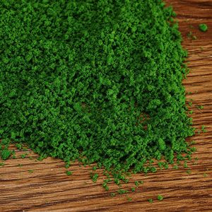 DIY ручной работы модель здания материал трава дерево губка порошок Зеленая пыльца