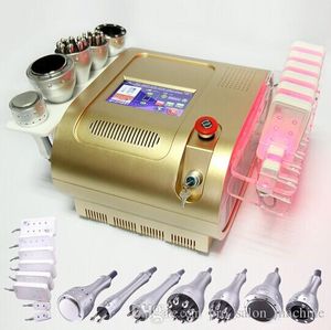 EU steuerfrei 7in1 Vakuum Radiofrequenz Lipo Laser Kavitation RF Schlankheitsmaschine Photon LED Lipolaser Gewichtsverlust Ausrüstung CE