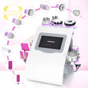 2021 Body Sculpting 40K Cavitation Vacuum RF Slimming Machine Micro Aktuell Celluliter Avlägsnande Figur ansikte Smidigt Hudvård Skönhetsutrustning