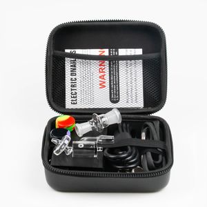 Accesorios para fumar de cuarzo E nail Enail kits eléctrico dab caja de control de temperatura macho 25 mm bobina heate para vaso de agua bong