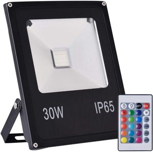 Oświetlenie zewnętrzne 30W 50 W 100W RGB LED Floodlights Wodoodporna LED Light Light Light Lampa ścienna AC 85-265V CE UL DLC