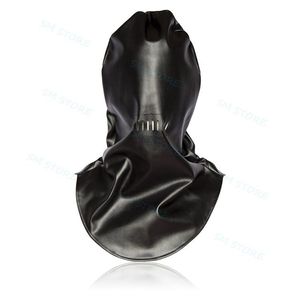 Bondage Cadılar Bayramı Full Head Hood Maskesi Gotik Gece Korku Yüz Cosplay Yüz Maskesi A876