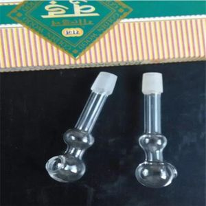 Bruciatore a doppia bolla, Accessori per fumatori Tubi per fumatori Tubi per acqua in vetro Raccordi per tubi in vetro per olio Pentole Tubi in vetro per bong